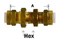 Flareless Bulkhead Union Diagram